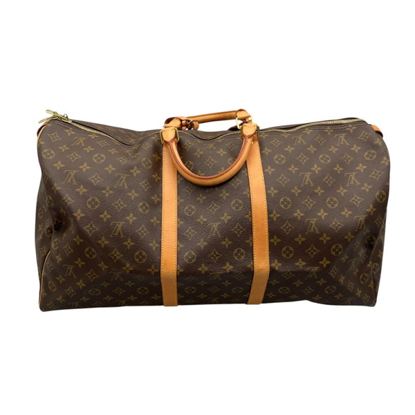 ルイ・ヴィトン LOUIS VUITTON キーポル60 M41422 ブラウン モノグラムキャンバス メンズ ボストンバッグ