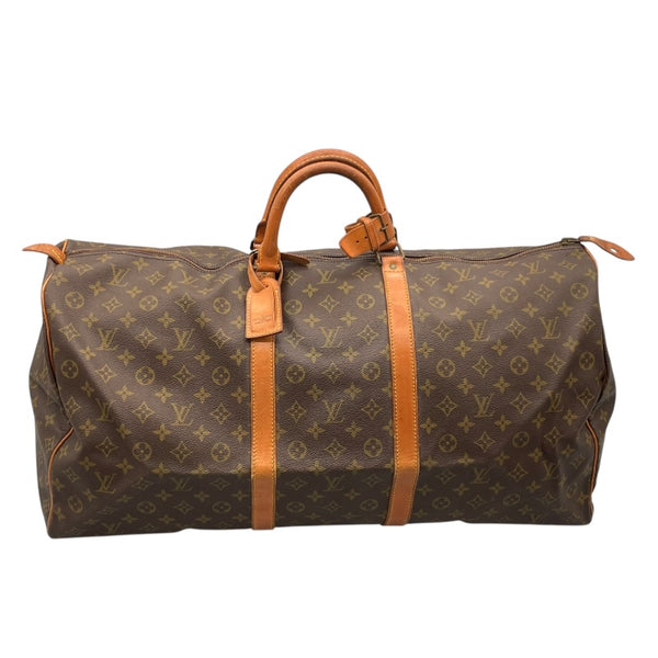 ルイ・ヴィトン LOUIS VUITTON キーポル60 M41422 ブラウン モノグラムキャンバス メンズ ボストンバッグ