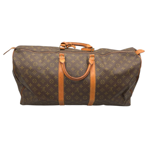 ルイ・ヴィトン LOUIS VUITTON キーポル60 M41422 ブラウン モノグラムキャンバス メンズ ボストンバッグ