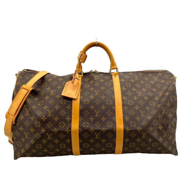 ルイ・ヴィトン LOUIS VUITTON キーポル・バンドリエール60 M41412 ブラウン モノグラム・キャンバス ユニセックス ボストンバッグ