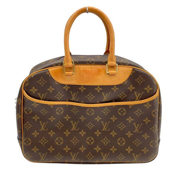 ルイ・ヴィトン LOUIS VUITTON ドーヴィル M47270 ブラウン モノグラムキャンバス レディース ハンドバッグ
