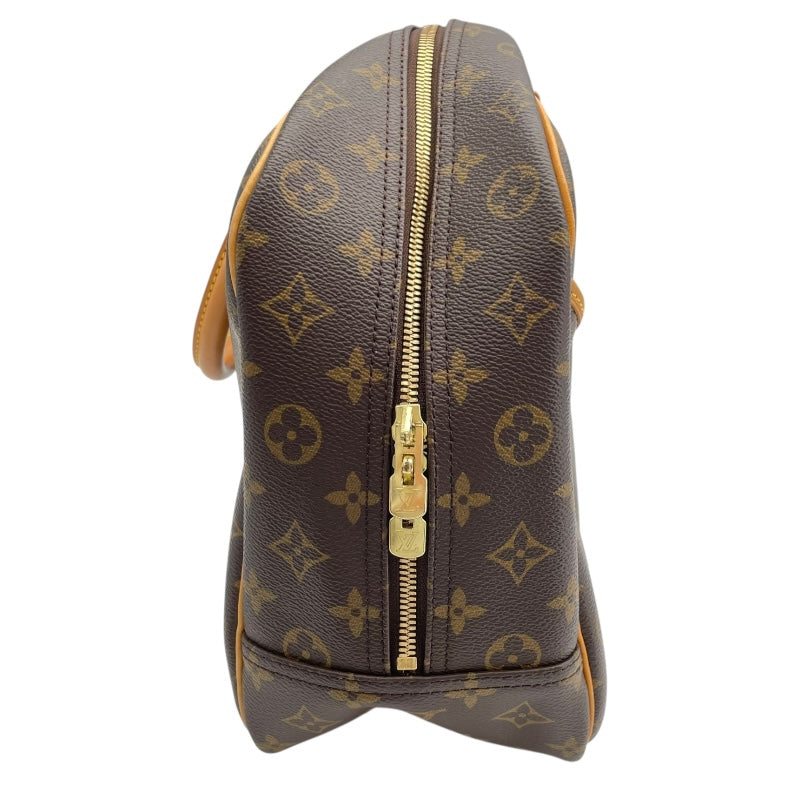 ルイ・ヴィトン LOUIS VUITTON ドーヴィル M47270 ブラウン モノグラムキャンバス レディース ハンドバッグ
