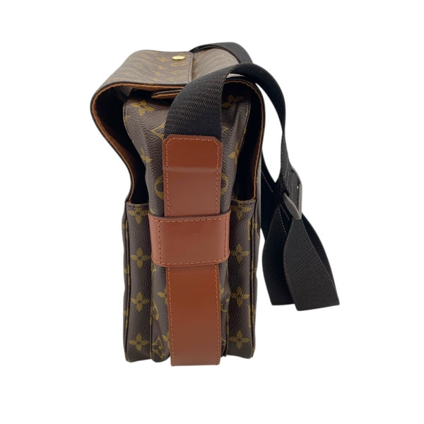ルイ・ヴィトン LOUIS VUITTON ナヴィグリオ スペシャルオーダー M50205 ブラウン モノグラムキャンバス メンズ ショルダーバッグ