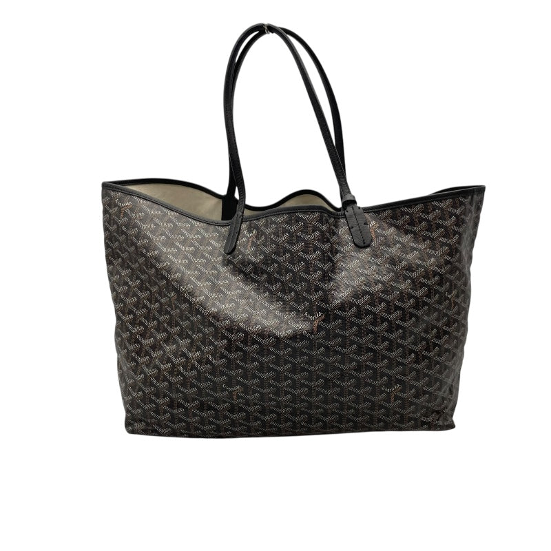 ゴヤール GOYARD サン・ルイGM ブラック コーティングキャンバス レディース トートバッグ