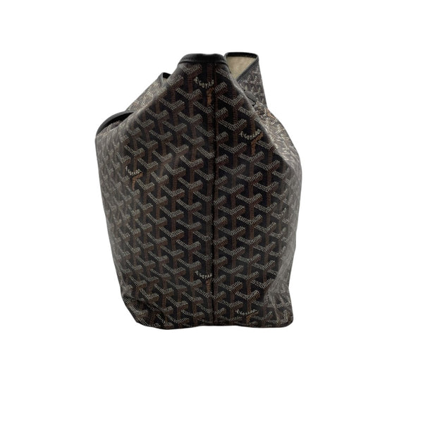 ゴヤール GOYARD サン・ルイGM ブラック コーティングキャンバス レディース トートバッグ