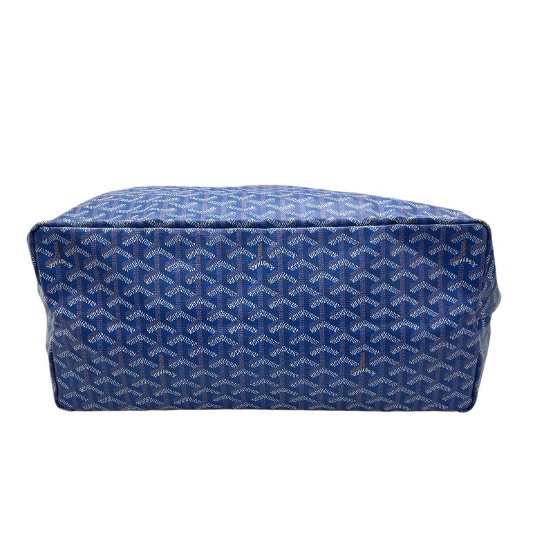 GOYARD - ゴヤール サンルイ 大容量 GM トートバッグ ブルーの