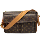 ルイ・ヴィトン LOUIS VUITTON ヴィバ・シテGM M51163 ブラウン モノグラム・キャンバス レディース ショルダーバッグ