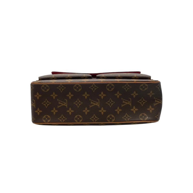 ルイ・ヴィトン LOUIS VUITTON ヴィバ・シテGM M51163 ブラウン モノグラム・キャンバス レディース ショルダーバッグ
