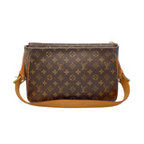 ルイ・ヴィトン LOUIS VUITTON ヴィバ・シテGM M51163 ブラウン モノグラム・キャンバス レディース ショルダーバッグ