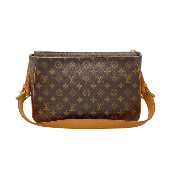 ルイ・ヴィトン LOUIS VUITTON ヴィバ・シテGM M51163 ブラウン モノグラム・キャンバス レディース ショルダーバッグ