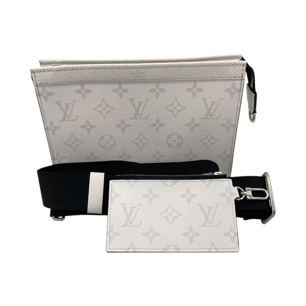 ルイ・ヴィトン LOUIS VUITTON ガストン・ウェアラブルウォレット M30935 ホワイト タイガラマ メンズ ショルダーバッグ