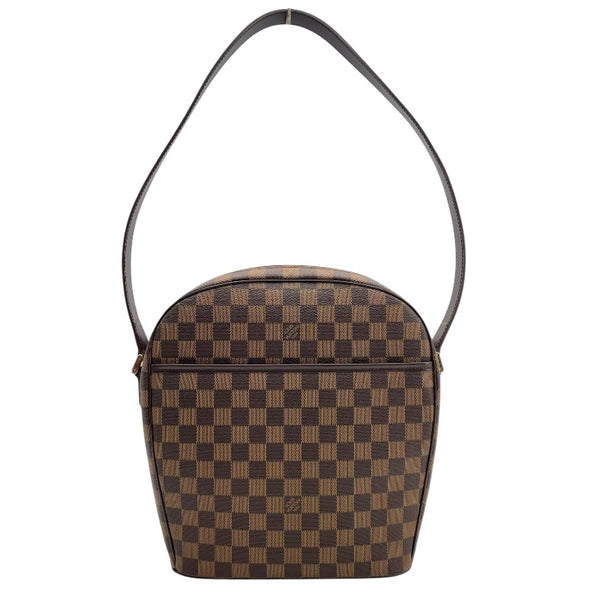 ルイ・ヴィトン LOUIS VUITTON イパネマGM N51292 ブラウン ダミエ・エベヌ レディース ショルダーバッグ