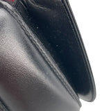 グッチ GUCCI バンブー ショルダー 0002046 ブラック レザー レディース ハンドバッグ