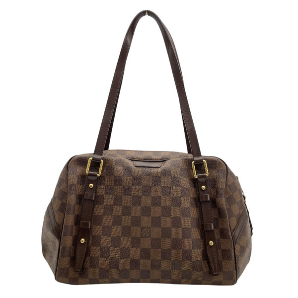 ルイ・ヴィトン LOUIS VUITTON リヴィントンGM N41158 ブラウン ダミエ・エベヌ レディース ショルダーバッグ