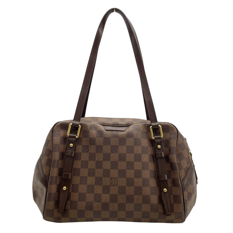 ルイ・ヴィトン LOUIS VUITTON リヴィントンGM N41158 ブラウン ダミエ・エベヌ レディース ショルダーバッグ