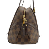 ルイ・ヴィトン LOUIS VUITTON リヴィントンGM N41158 ブラウン ダミエ・エベヌ レディース ショルダーバッグ