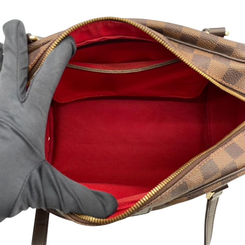 ルイ・ヴィトン LOUIS VUITTON リヴィントンGM N41158 ブラウン ダミエ・エベヌ レディース ショルダーバッグ