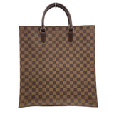 ルイ・ヴィトン LOUIS VUITTON サックプラ N51140 ブラウン ダミエ・エベヌ レディース ハンドバッグ