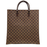 ルイ・ヴィトン LOUIS VUITTON サックプラ N51140 ブラウン ダミエ・エベヌ レディース ハンドバッグ