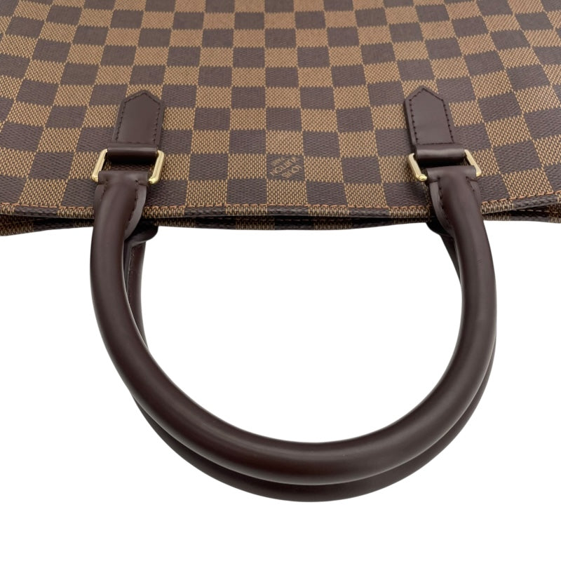 ルイ・ヴィトン LOUIS VUITTON サックプラ N51140 ブラウン ダミエ・エベヌ レディース ハンドバッグ