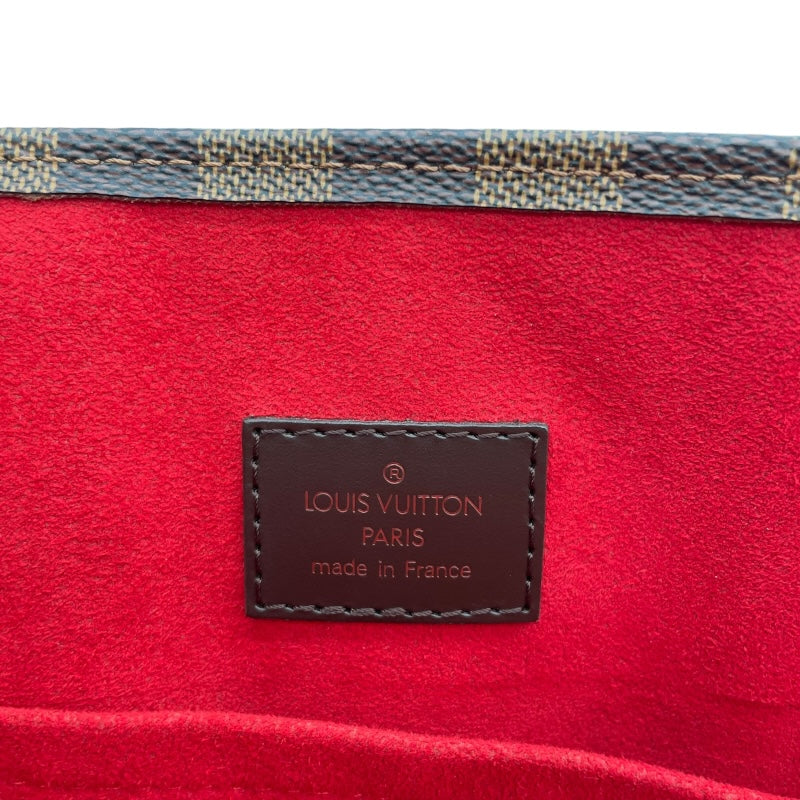 ルイ・ヴィトン LOUIS VUITTON サックプラ N51140 ブラウン ダミエ・エベヌ レディース ハンドバッグ