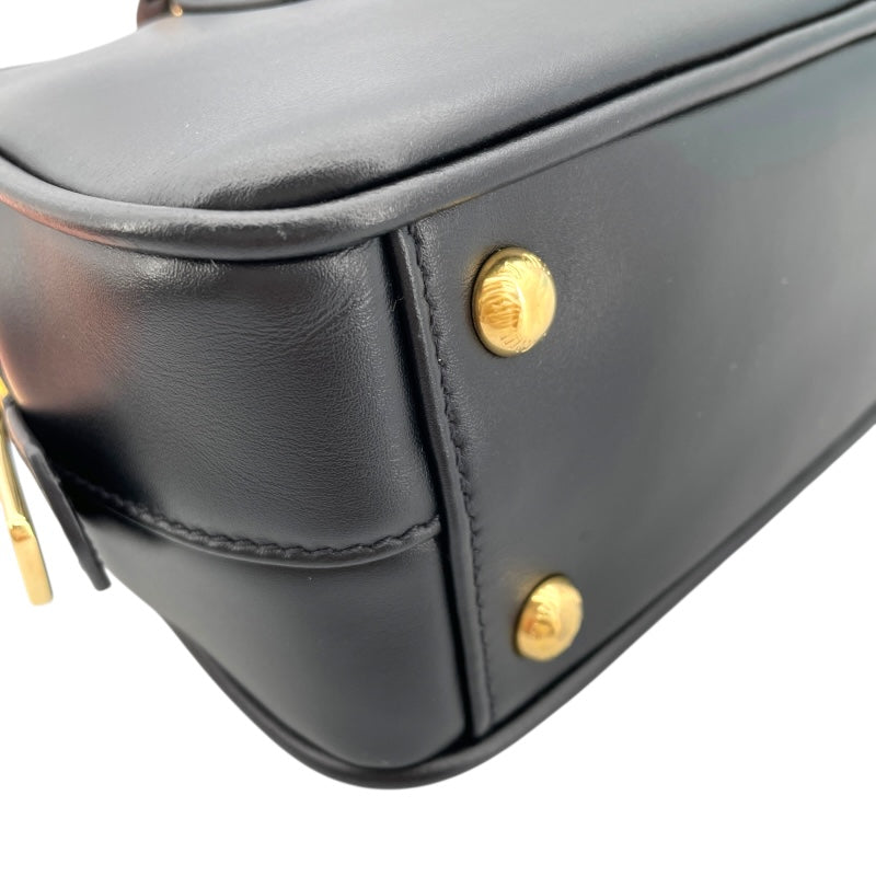 ミュウミュウ miu miu アルカディ レザー ミニバッグ 5BP088 ブラック レザー レディース ハンドバッグ