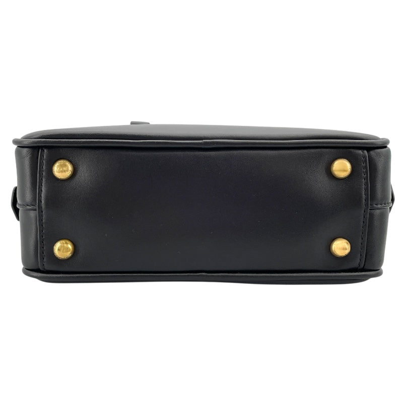 ミュウミュウ miu miu アルカディ レザー ミニバッグ 5BP088 ブラック レザー レディース ハンドバッグ