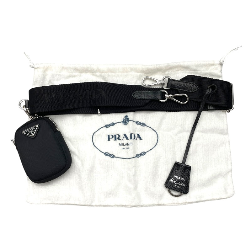 プラダ PRADA Re-Edition 2005 バッグ 1BH204 ブラック ナイロン レディース ショルダーバッグ