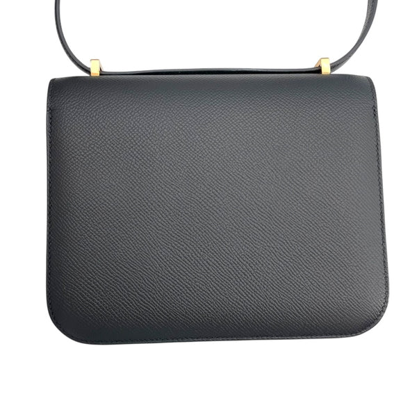 エルメス HERMES コンスタンス3 ミニ Z刻印 ブラック GD金具 エプソン レディース ショルダーバッグ
