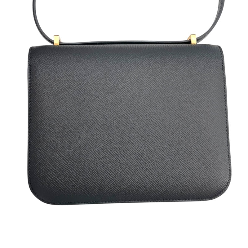 エルメス HERMES コンスタンス3 ミニ Z刻印 ブラック GD金具 エプソン レディース ショルダーバッグ