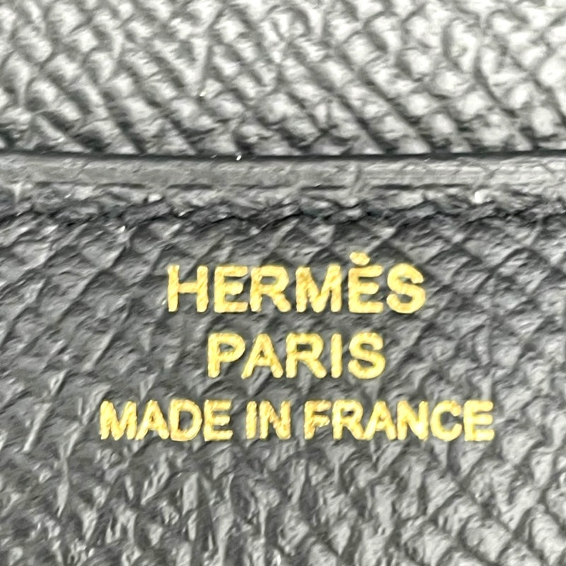 エルメス HERMES コンスタンス3 ミニ Z刻印 ブラック GD金具 エプソン レディース ショルダーバッグ