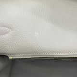エルメス HERMES バーキン35 □O刻 トゥルティエールグレー×ゴールド金具 トリヨン レディース ハンドバッグ