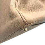 エルメス HERMES バーキン35 □O刻 トゥルティエールグレー×ゴールド金具 トリヨン レディース ハンドバッグ