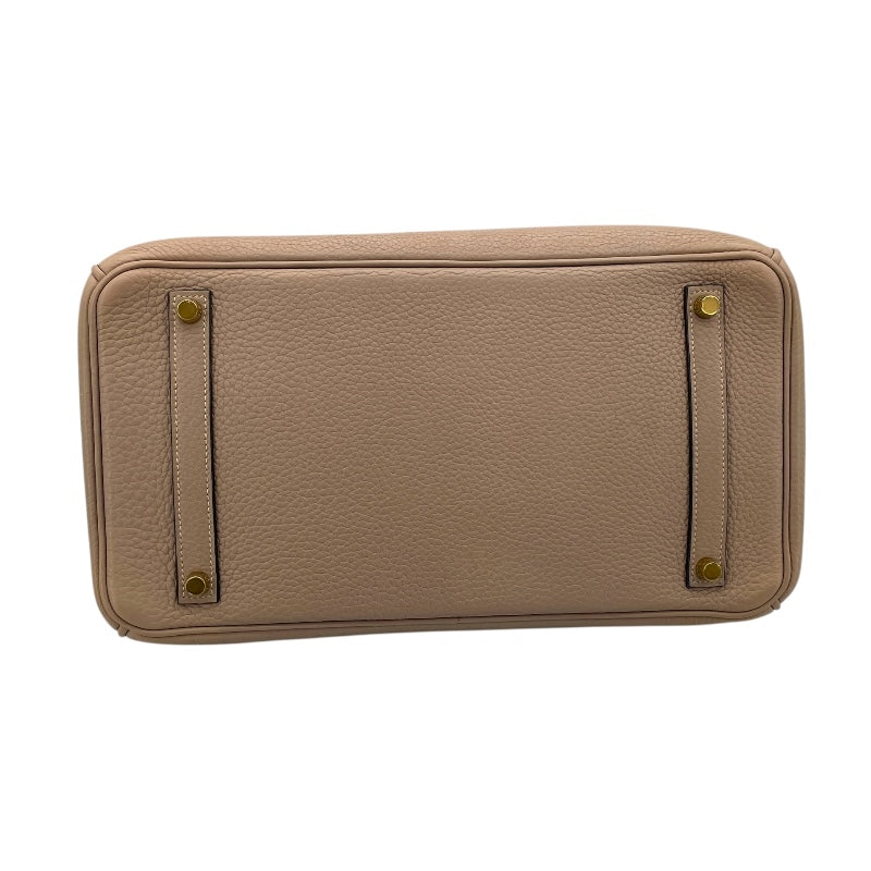 エルメス HERMES バーキン35 □O刻 トゥルティエールグレー×ゴールド金具 トリヨン レディース ハンドバッグ