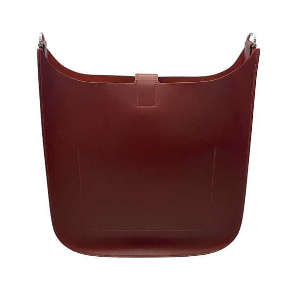 エルメス HERMES エヴリンセリエPM X刻印 ルージュアッシュ/SV金具 ヴァッシュハンター レディース ショルダーバッグ