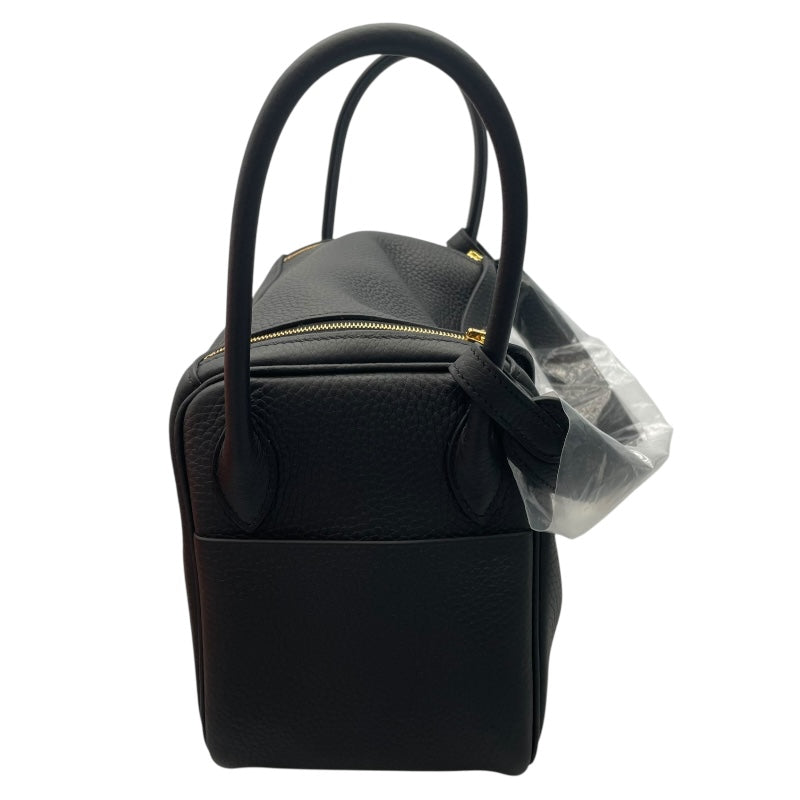 エルメス HERMES リンディ26 K刻 ブラック/GD金具 トリヨン レディース ハンドバッグ