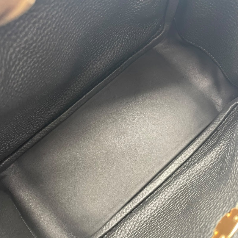 エルメス HERMES リンディ26 K刻 ブラック/GD金具 トリヨン レディース ハンドバッグ