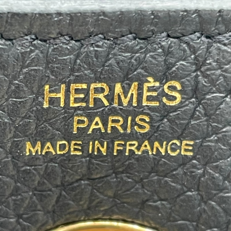 エルメス HERMES リンディ26 K刻 ブラック/GD金具 トリヨン レディース ハンドバッグ