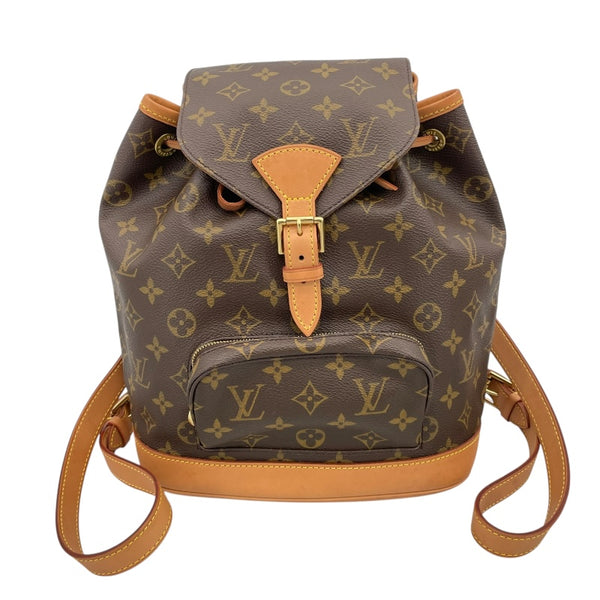 ルイ・ヴィトン LOUIS VUITTON モンスリMM M51136  モノグラム モノグラムキャンバス レディース リュック・デイパック