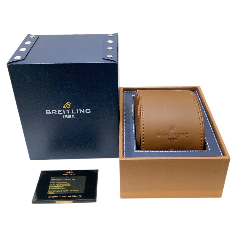 ブライトリング BREITLING クロノマット JSP リミテッドエディション 日本300本限定 AB01151A グレー ステンレススチール 自動巻き メンズ 腕時計