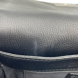 シャネル CHANEL ボーイシャネル25 A67086 18番台 ブラック×シルバー金具 ソフトカーフ レディース ショルダーバッグ