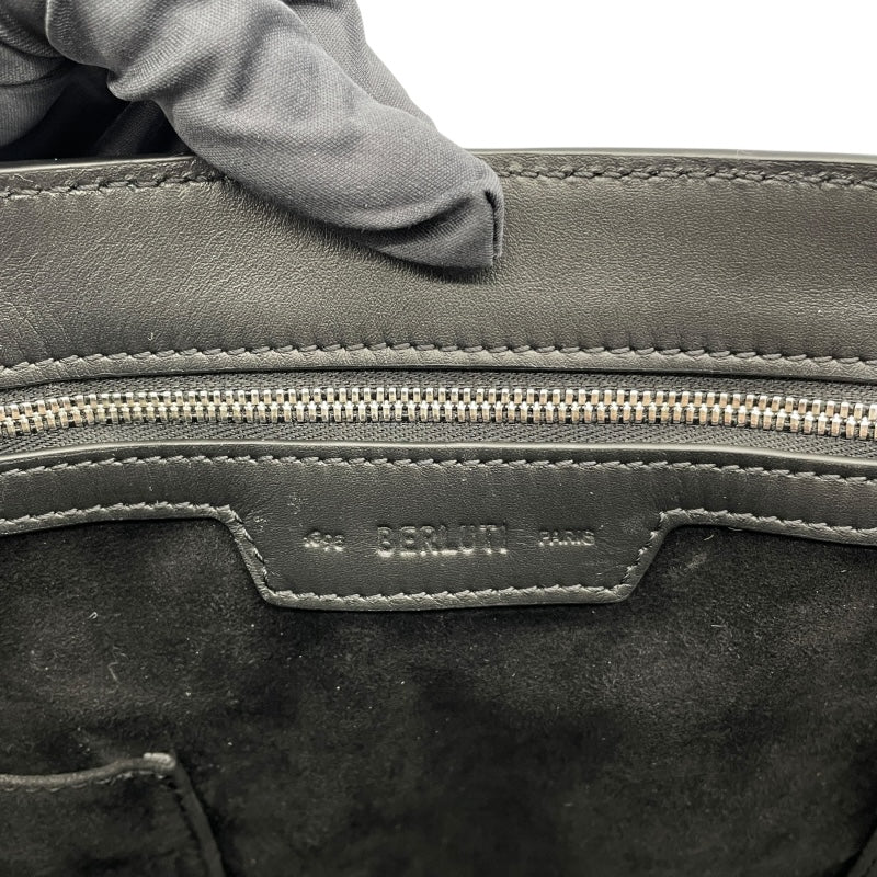 ベルルッティ Berluti トゥジュール ブルー スクリットレザー メンズ トートバッグ