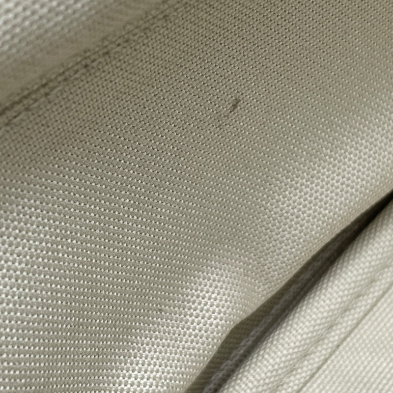 ミュウミュウ miu miu 2wAY ハンド 5BA253 ライトグレー キャンバス レディース ショルダーバッグ