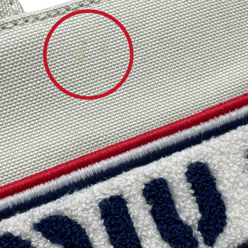 ミュウミュウ miu miu 2wAY ハンド 5BA253 ライトグレー キャンバス レディース ショルダーバッグ