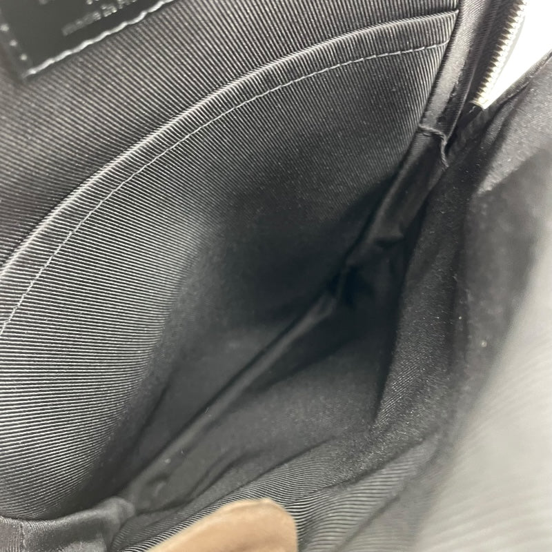 ルイ・ヴィトン LOUIS VUITTON アヴェニュー スリング M46327 ブラウン モノグラム・マカサー メンズ ボディバッグ