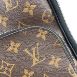 ルイ・ヴィトン LOUIS VUITTON アヴェニュー スリング M46327 ブラウン モノグラム・マカサー メンズ ボディバッグ
