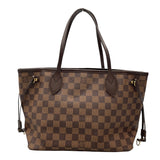 ルイ・ヴィトン LOUIS VUITTON ネヴァーフルPM N51109 ダミエ・エベヌ ダミエ・エベヌ レディース トートバッグ