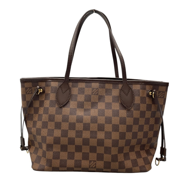 ルイ・ヴィトン LOUIS VUITTON ネヴァーフルPM N51109 ダミエ・エベヌ ダミエ・エベヌ レディース トートバッグ