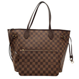 ルイ・ヴィトン LOUIS VUITTON ネヴァーフル MM N41358 ダミエ・エベヌ ダミエ・エベヌ レディース トートバッグ