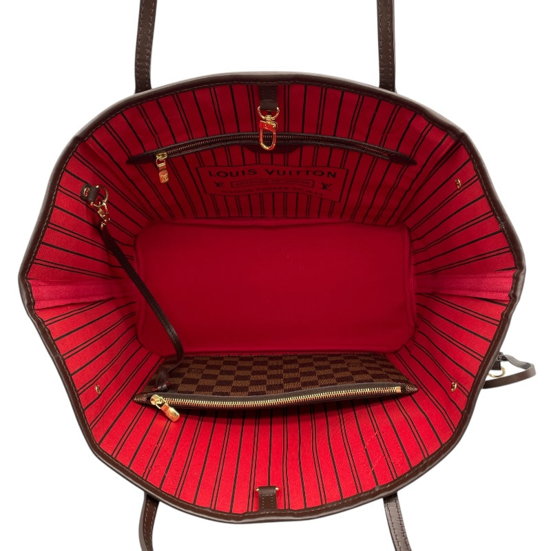 ルイ・ヴィトン LOUIS VUITTON ネヴァーフル MM N41358 ダミエ・エベヌ ダミエ・エベヌ レディース トートバッグ